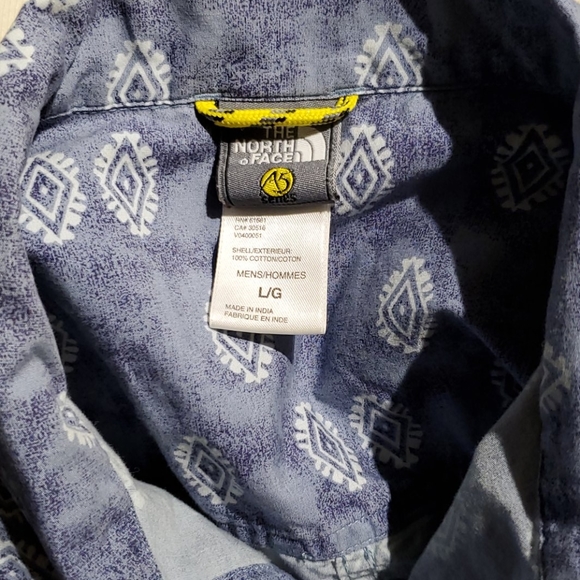 The North Face A5 Series Aztek Print Button Shirt - Picture 8 of 8